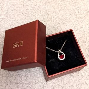 Swarovski Elements Red Gem necklace